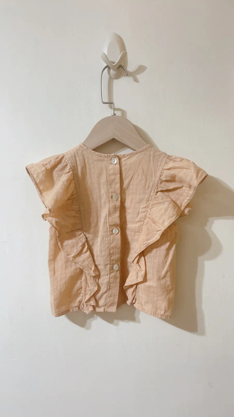 soor ploom-Emeline 荷葉上衣（4y) image 1 of 0