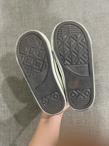 CONVERSE 低筒黏貼帆布鞋 image 1 of 0