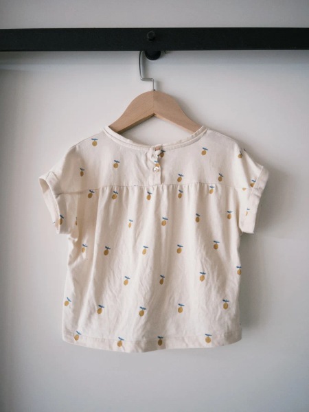 LEMON ORGANIC COTTON T-SHIRT image 1 of 0
