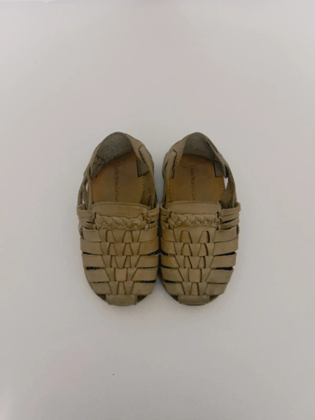 真皮懶人編織涼鞋 image 1 of 0