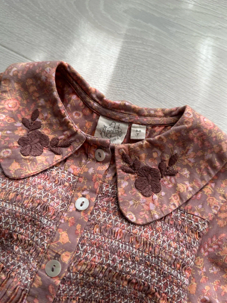 刺繡花洋裝 image 1 of 0
