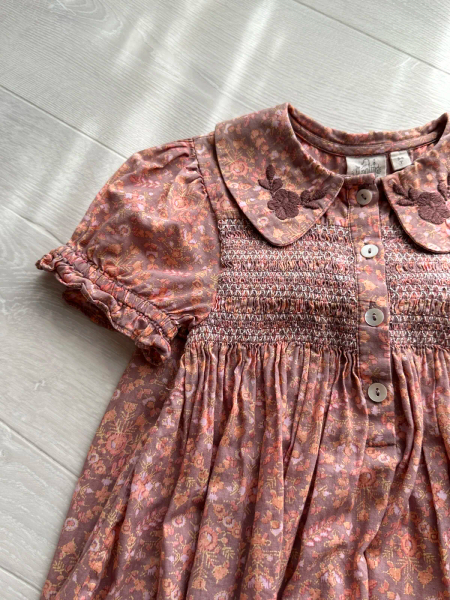 刺繡花洋裝 image 1 of 0