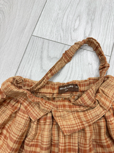 Carrot skirt-arancione quadri image 1 of 0