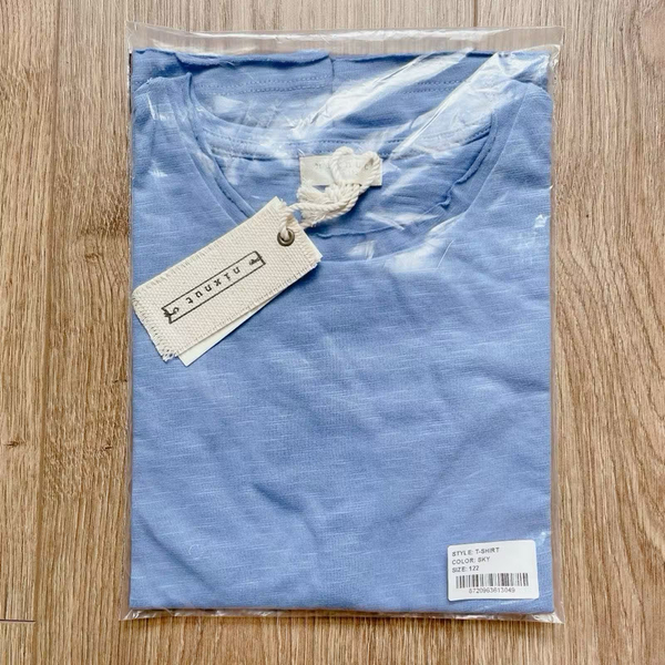 Nixnut 捲邊口袋T shirt -sky 122 image 1 of 0