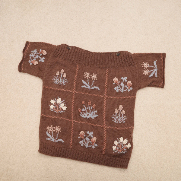 Herbal Study Boatneck Pullover - Silt image 1 of 0