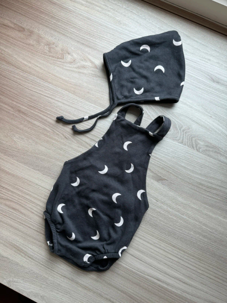 （含帽子）月亮燈籠吊帶褲 image 1 of 0