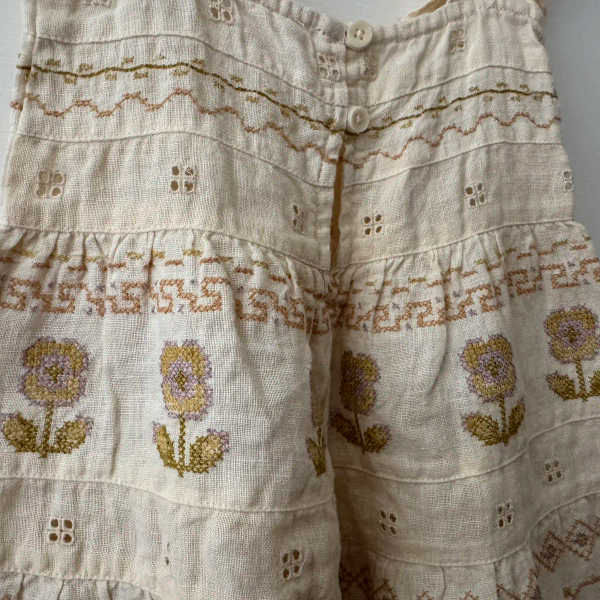 圖騰刺繡背心洋 image 1 of 0