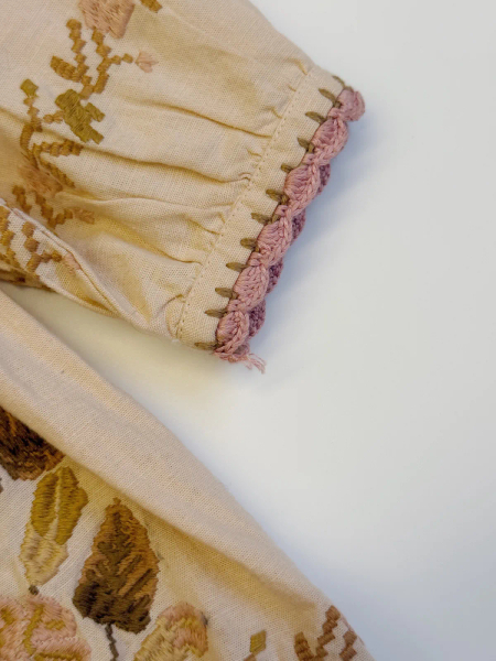 大花刺繡洋裝 image 1 of 0