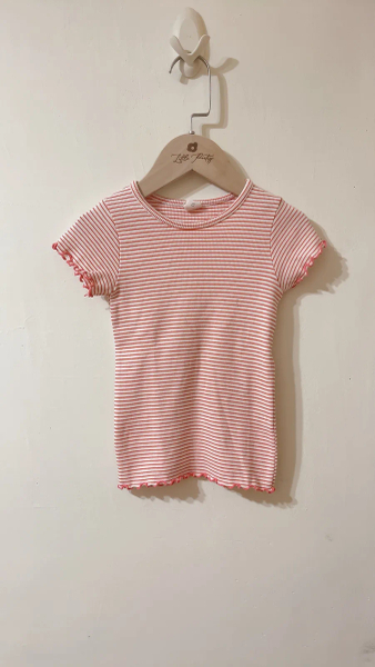 棉質條紋上衣 image 1 of 0