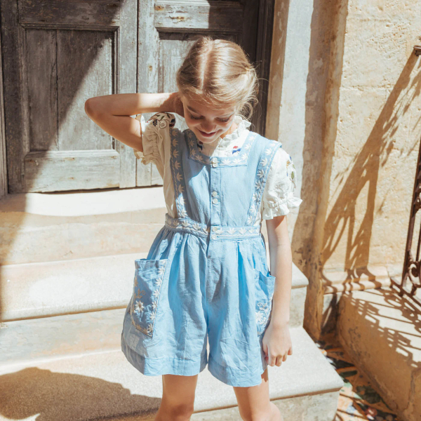 CLARA ROMPER+LUNA TOP吊帶褲上衣組 image 1 of 0