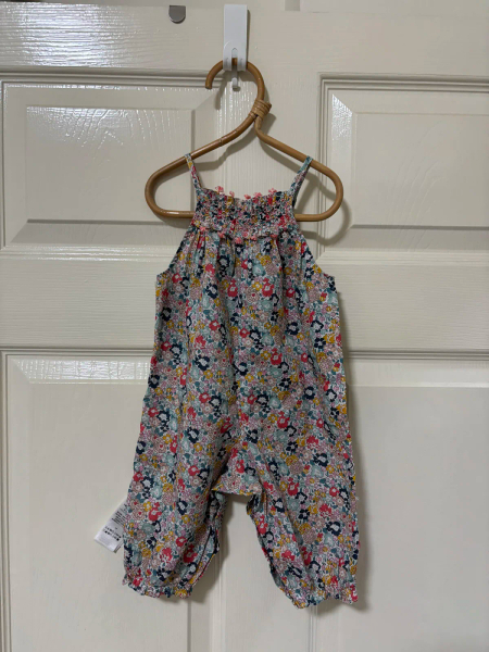 碎花吊帶褲 image 1 of 0