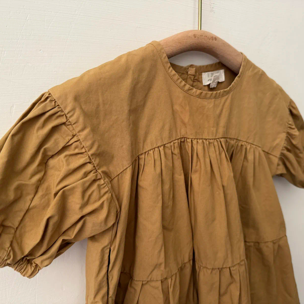 泡泡袖洋裝 image 1 of 0