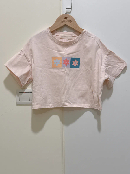 花朵粉色上衣 image 1 of 0