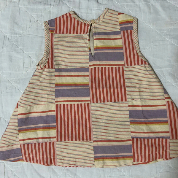 Patchwork Checkerboard Asa Dress 1-2Y image 1 of 0