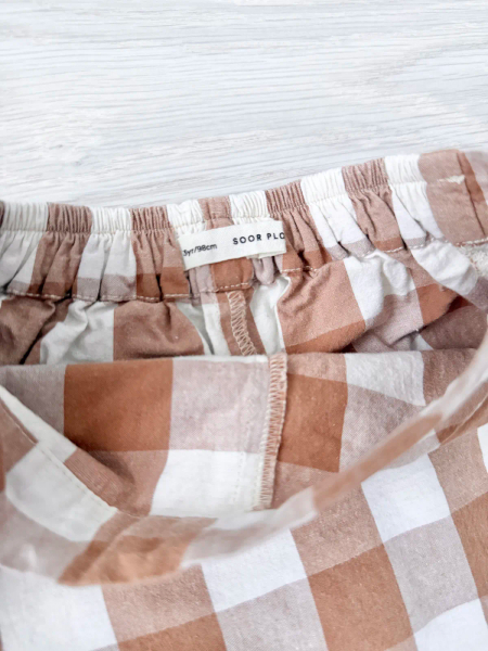 Olive skort - gingham image 1 of 0