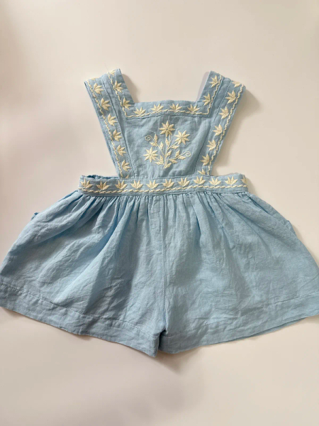 CLARA ROMPER（AIRY BLUE LINEN） image 1 of 0