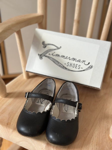 zimmerman shoes Scalloped Mary Jane - Black image 1 of 0