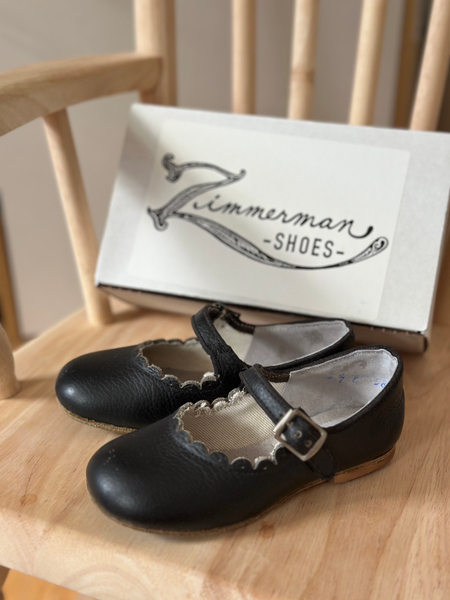 zimmerman shoes Scalloped Mary Jane - Black image 1 of 0