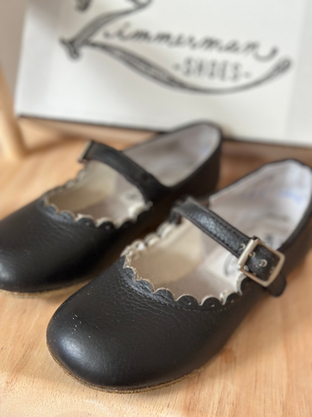 zimmerman shoes Scalloped Mary Jane - Black image 1 of 0