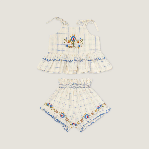 SS24綁帶刺繡套裝 image 1 of 0