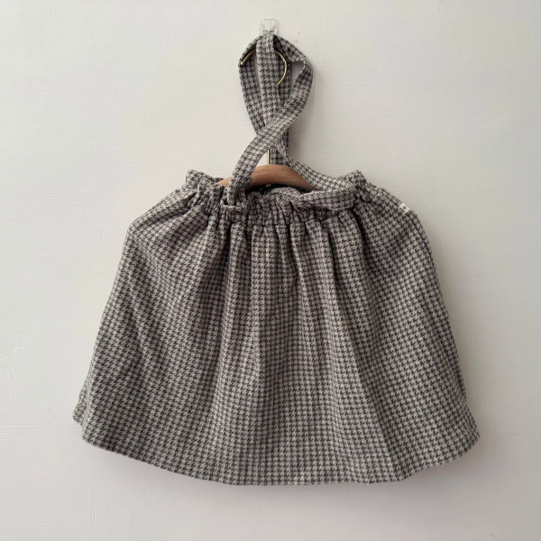 AW24千鳥格吊帶裙 image 1 of 0