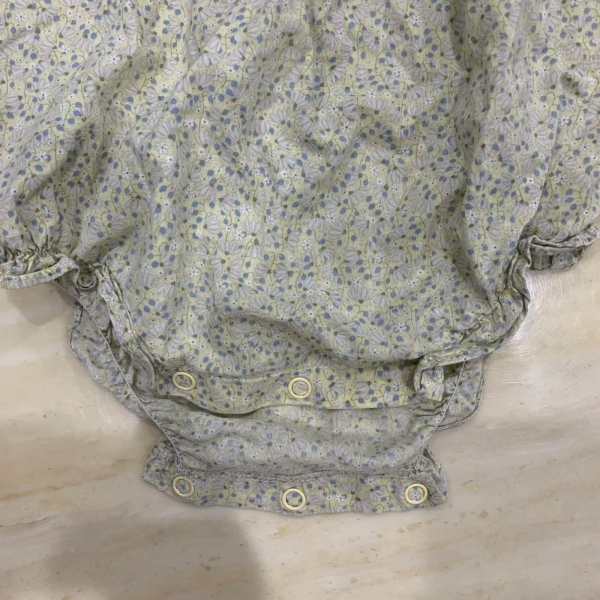 Konges Slojd 檸檬花包屁衣6-9m image 1 of 0