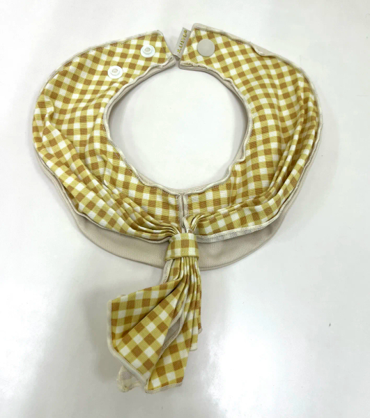 黃格紋領結圍兜 image 1 of 0