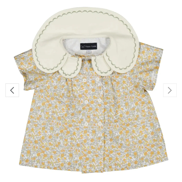 Maison Marelle - Blouse Nollet - Flower黃色碎花 image 1 of 0