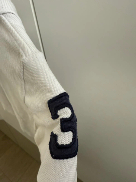 白色polo短袖上衣 image 1 of 0