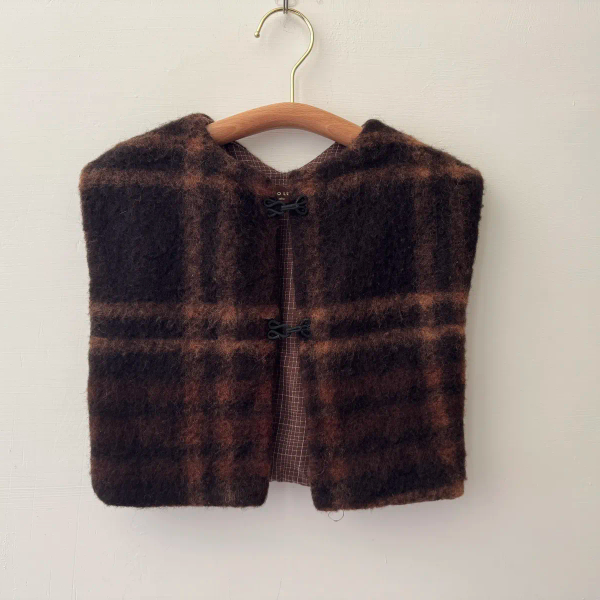 AW24 Halu Gilet - Chestnut背心 image 1 of 0