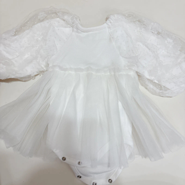 澎袖紗裙包屁洋裝 image 1 of 0