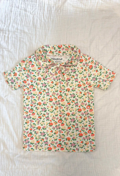 JUNIOR SCOUT TEE IN STRING / HAZY LILAC image 1 of 0