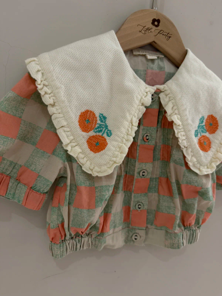 刺繡翻領套裝 image 1 of 0
