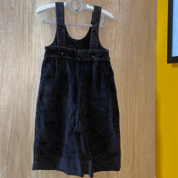 Iris Jumpsuit 黑色細絨吊帶褲 2y image 1 of 0