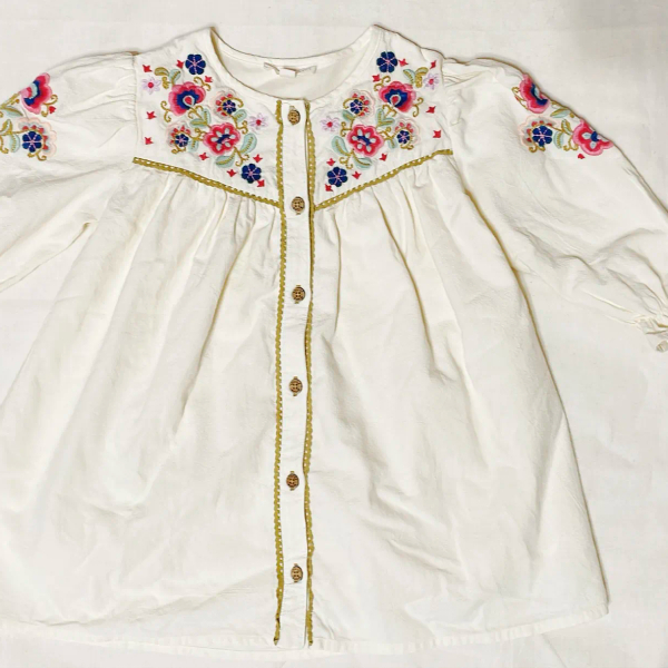 Louise misha - Dress Floriane 白色刺繡洋裝 image 1 of 0