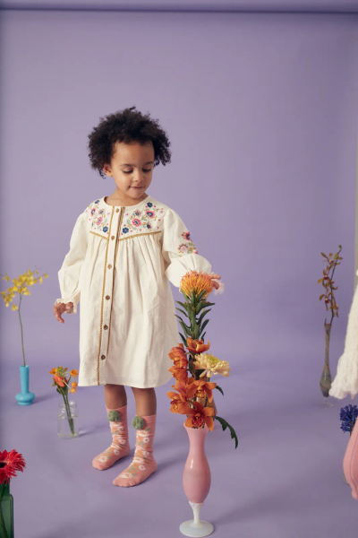 Louise misha - Dress Floriane 白色刺繡洋裝 image 1 of 0