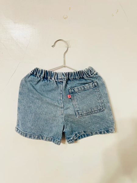 P Denim淺藍色牛仔短褲 image 1 of 0