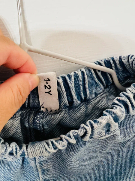 P Denim淺藍色牛仔短褲 image 1 of 0