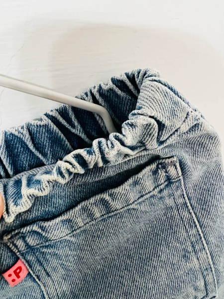 P Denim淺藍色牛仔短褲 image 1 of 0