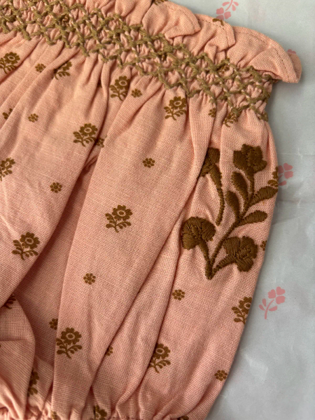 Baby Myrtle Bloomer - Meadow Calico Ribbon 寶寶刺繡燈籠褲 image 1 of 0