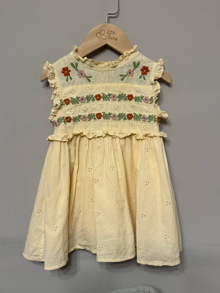 Irra dress - Milk broderie anglaise image 1 of 0