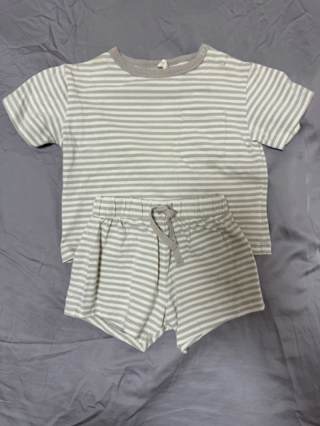 灰條紋套裝 image 1 of 0