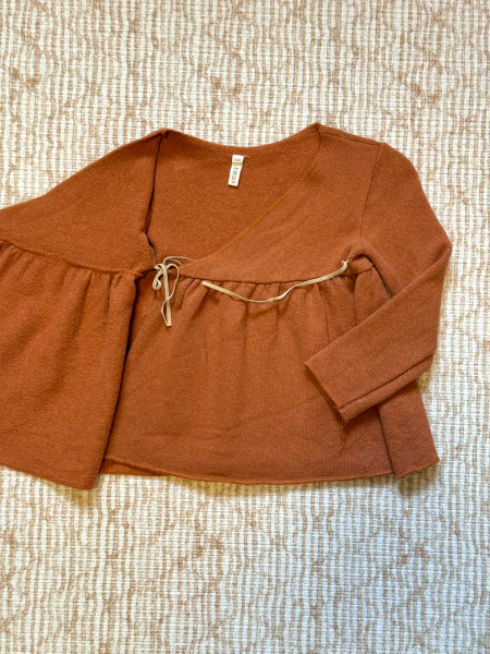 交叉綁帶外套 image 1 of 0