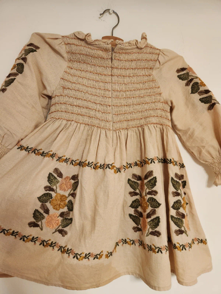 刺繡花卉洋裝 image 1 of 0