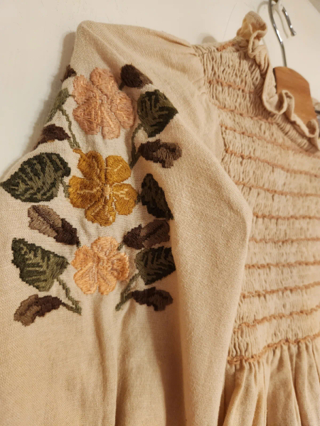 刺繡花卉洋裝 image 1 of 0