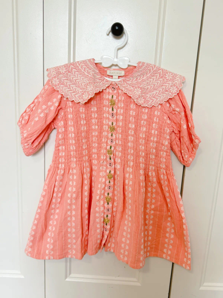 刺繡領洋裝 image 1 of 0