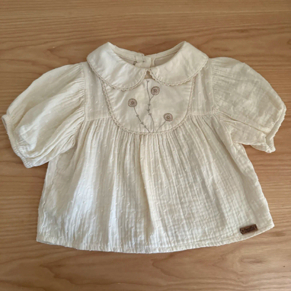 OFF-WHITE SHIRT WITH YOKE image 1 of 0