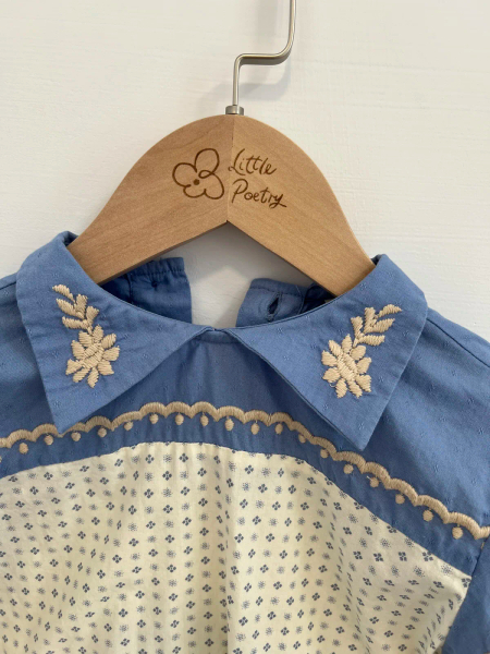 Nellie Romper, Dot Calico image 1 of 0