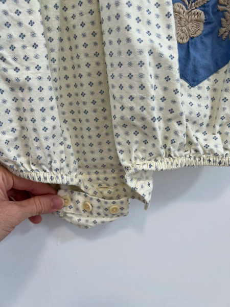 Nellie Romper, Dot Calico image 1 of 0