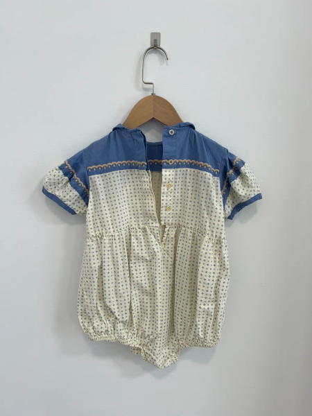 Nellie Romper, Dot Calico image 1 of 0